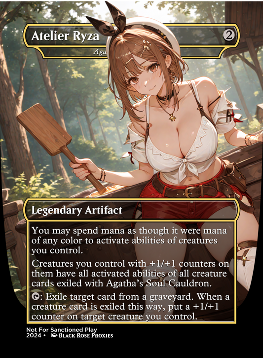 Ryza Bundle (Agatha of the Vile Cauldron) - MTG Anime Proxy