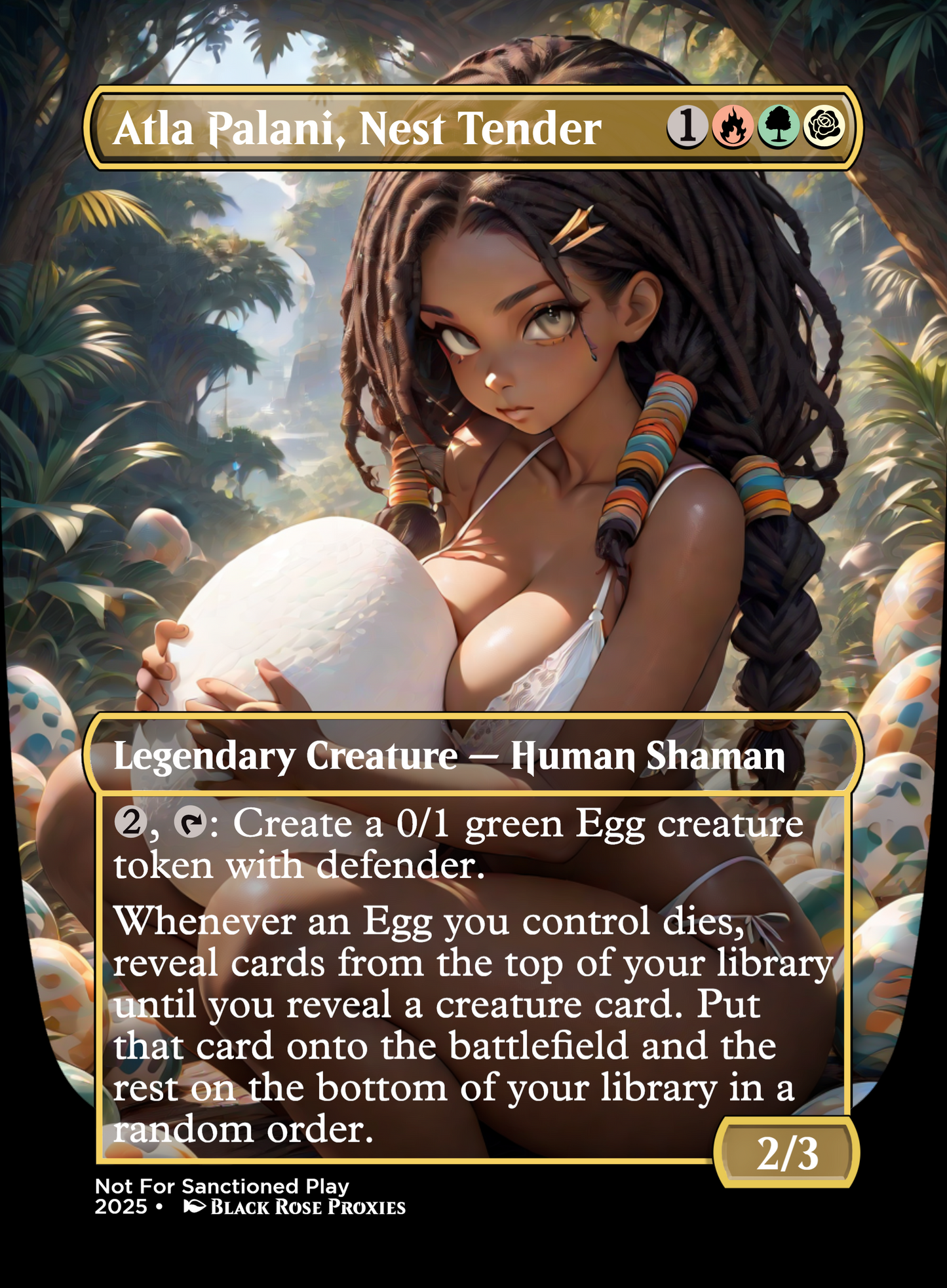 Atla Palani, Nest Tender - MTG Anime Proxy