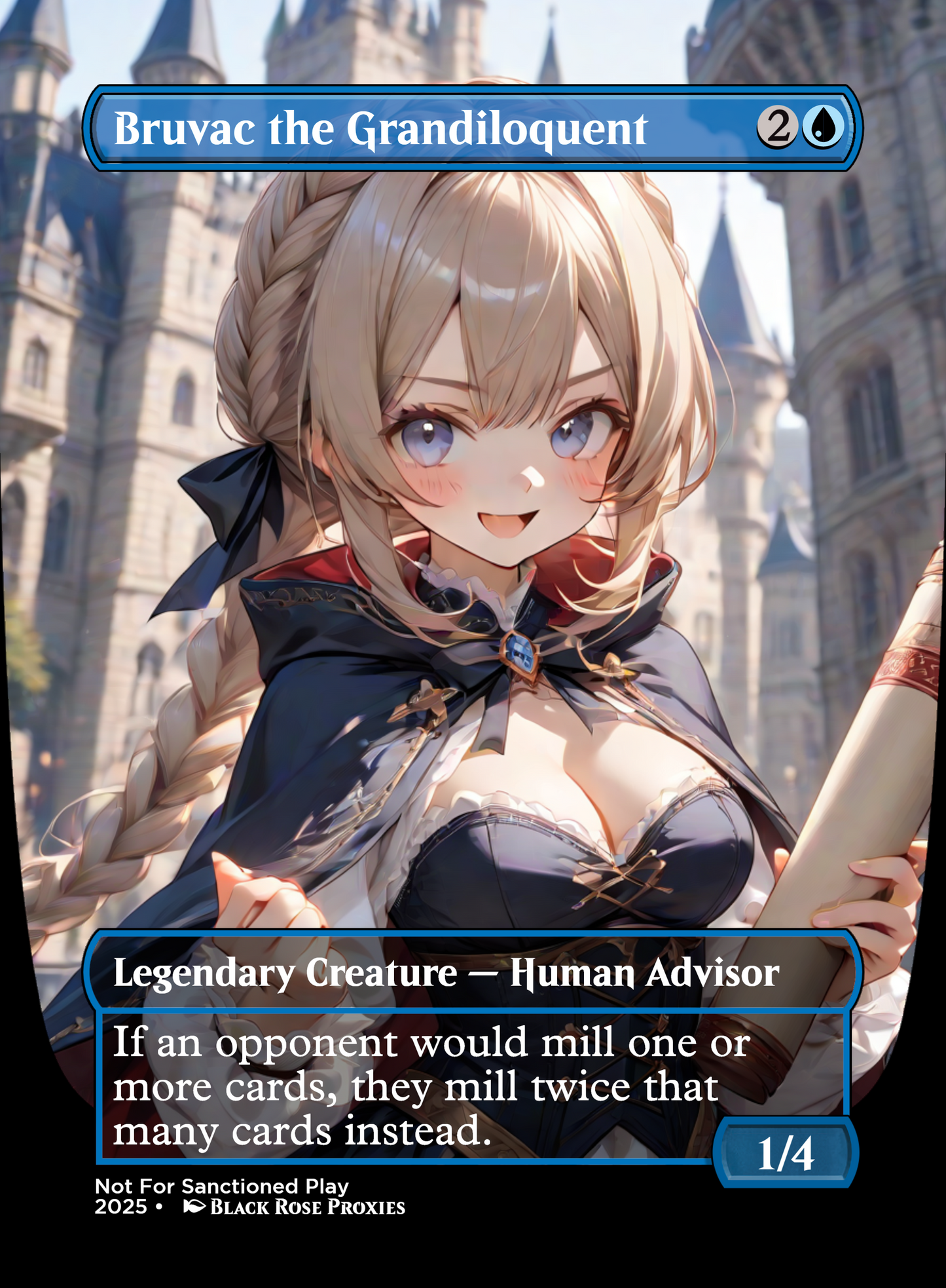 Bruvac, the Grandiloquent - MTG Anime Proxy