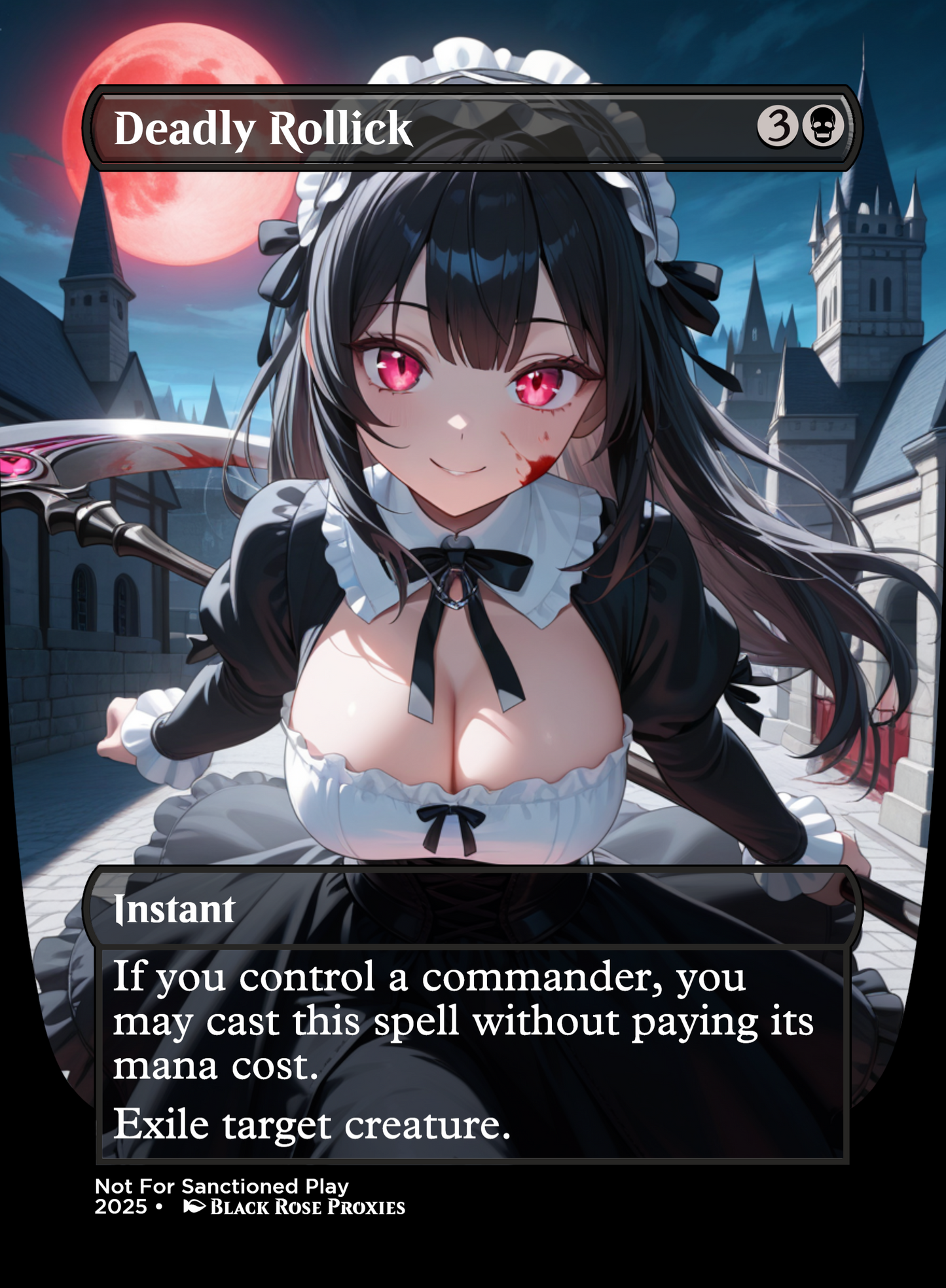 Deadly Rollick - MTG Anime Proxy