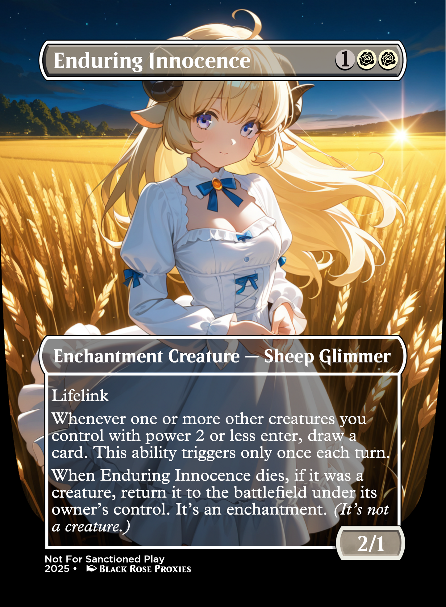 Enduring Innocence - MTG Anime Proxy