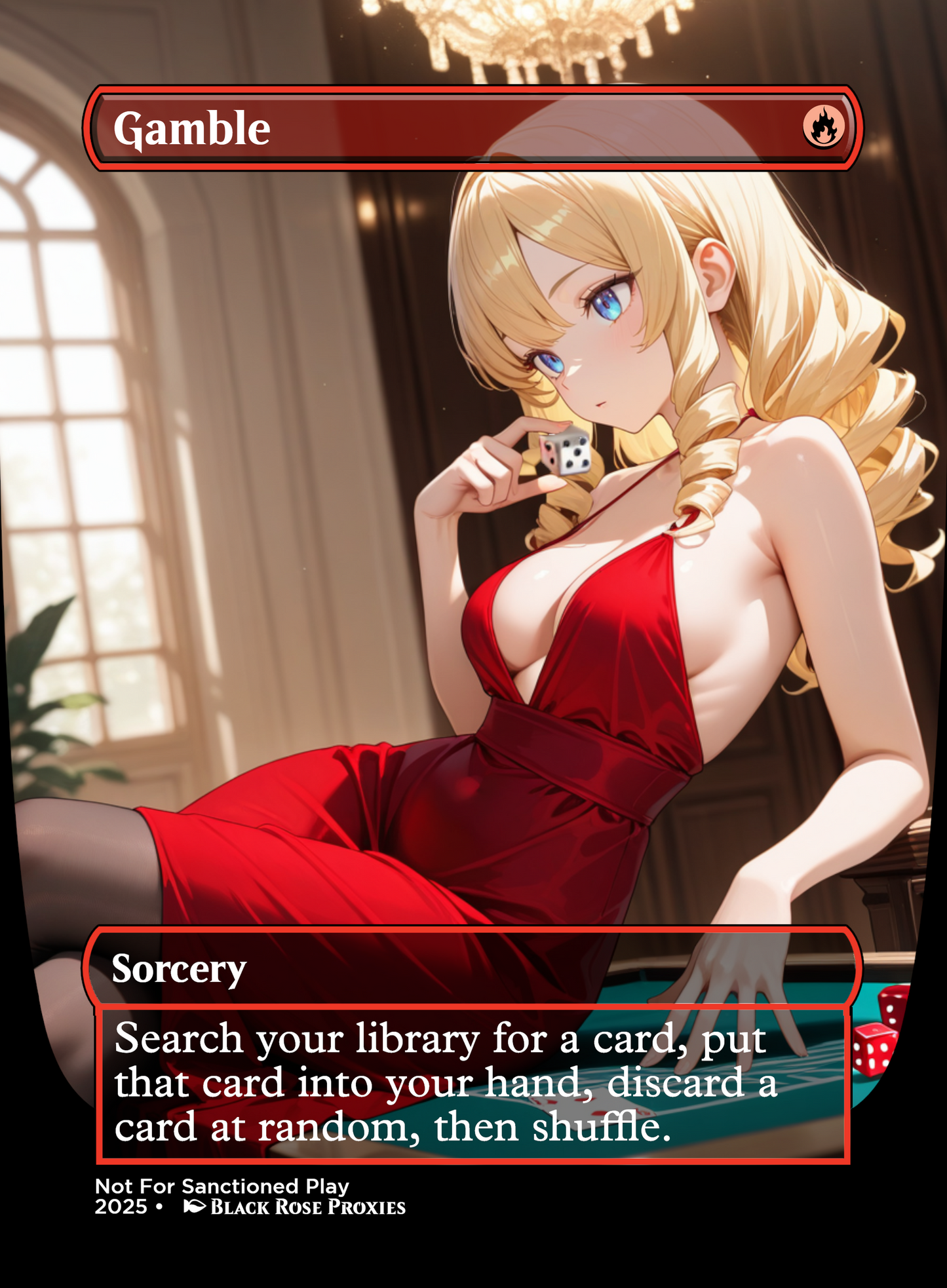 Gamble - MTG Anime Proxy