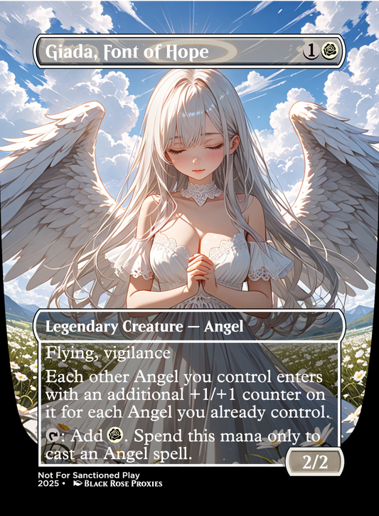 Giada, Font of Hope - Various Styles - MTG Anime Proxy
