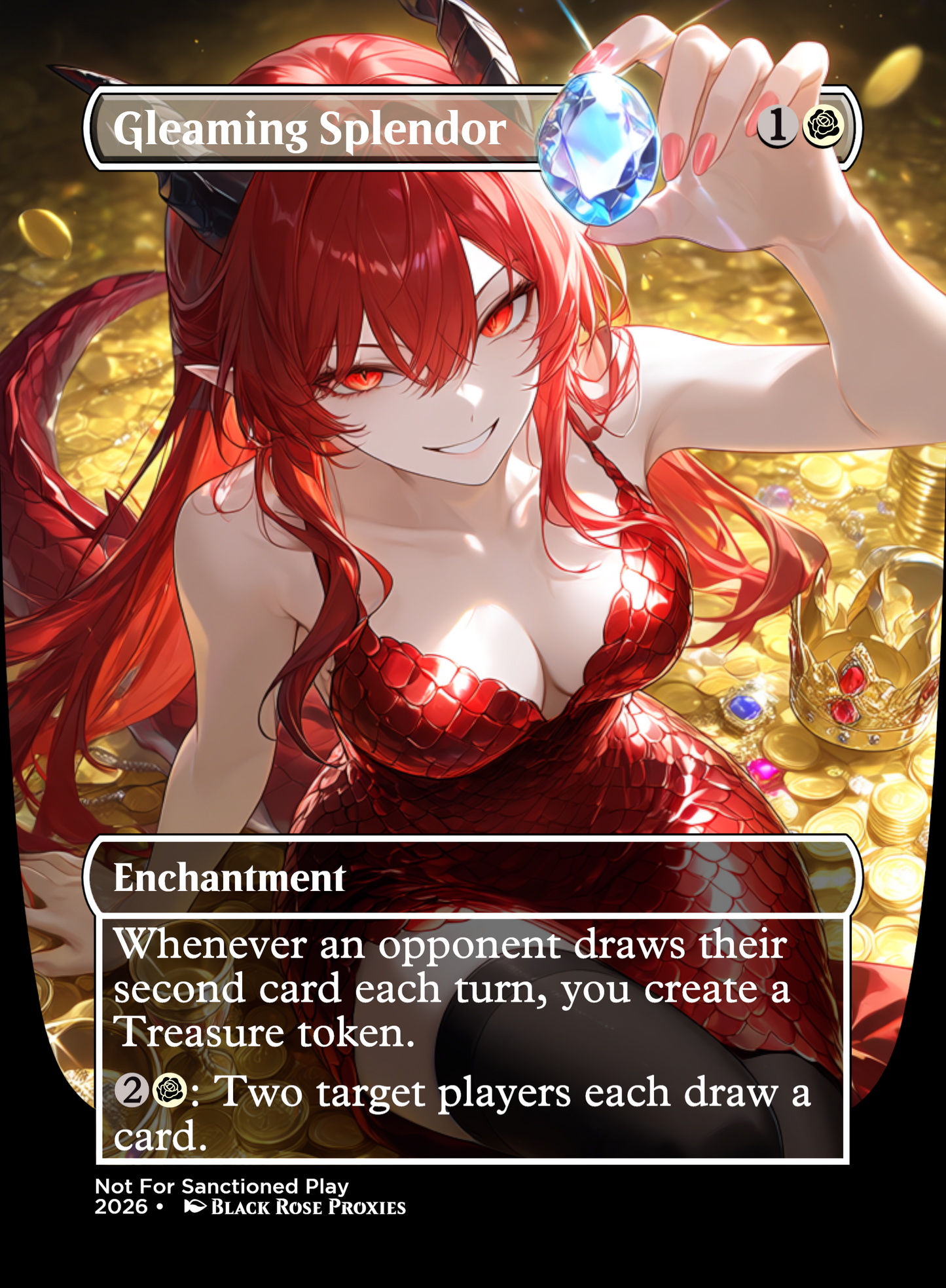 Gleaming Splendor - MTG Anime Proxy
