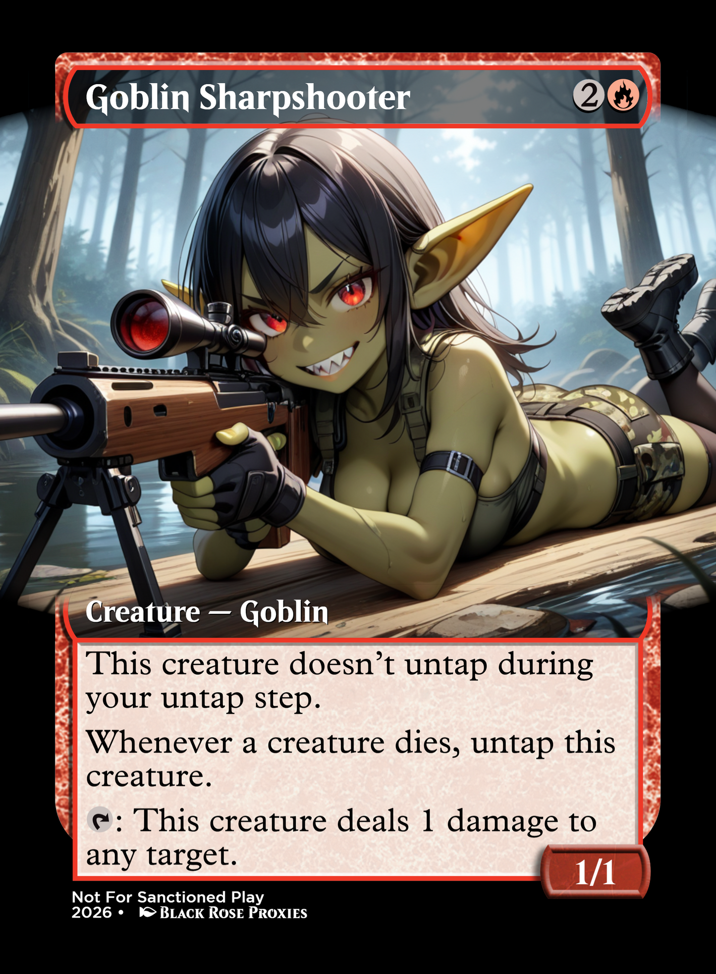 Goblin Sharpshooter - MTG Anime Proxy