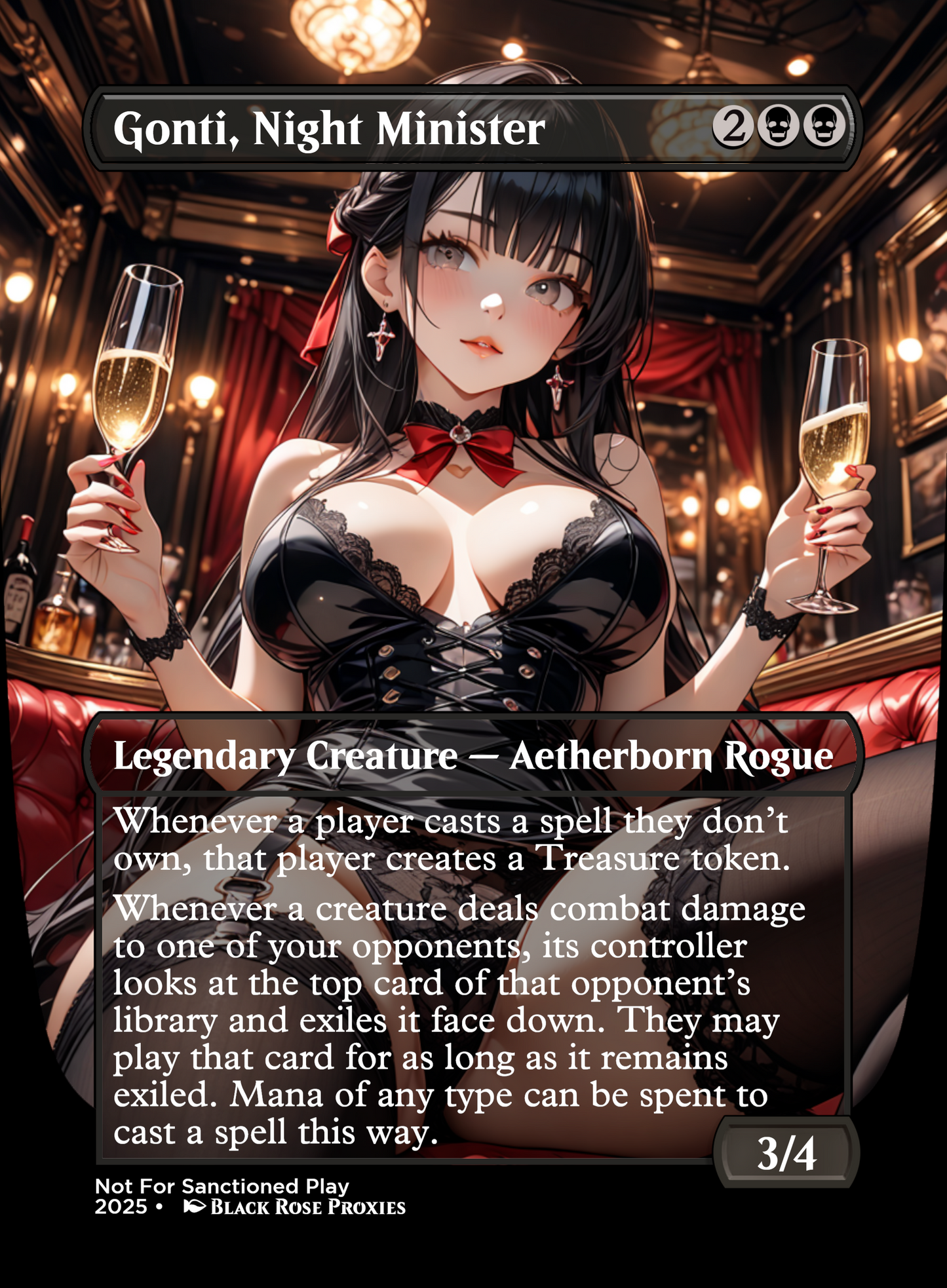 Gonti, Night Minister - MTG Anime Proxy