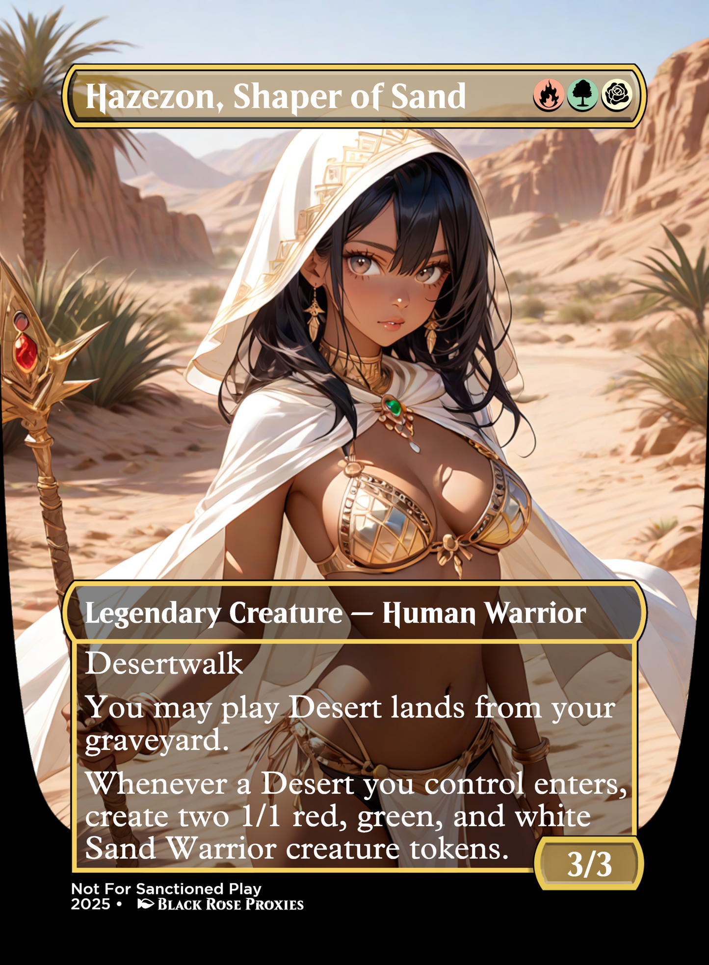 Hazezon, Shaper of Sands - MTG Anime Proxy