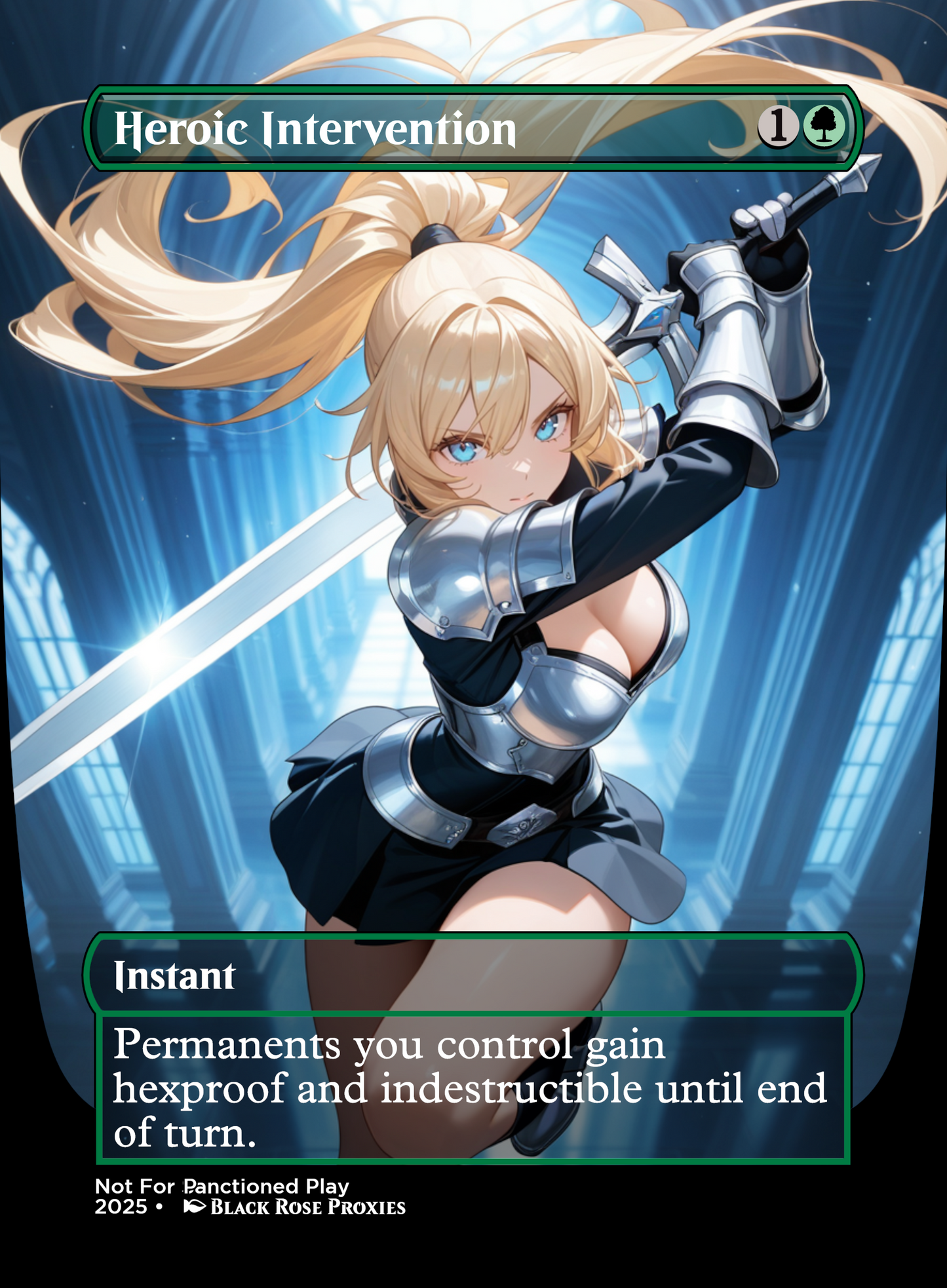 Heroic Intervention - MTG Anime Proxy