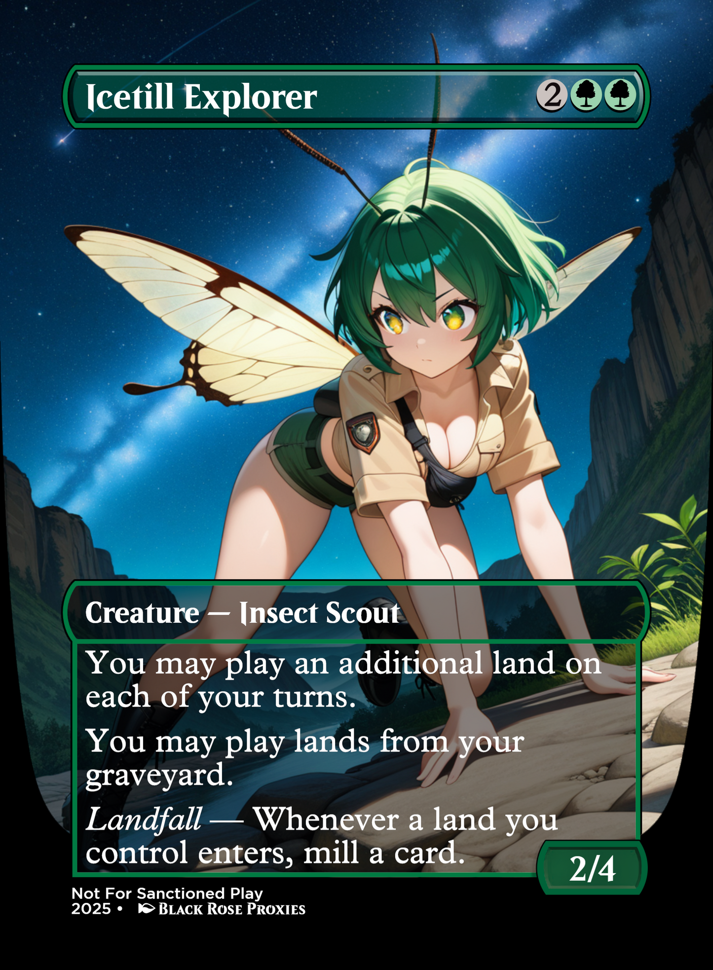 Icetill Explorer - MTG Anime Proxy