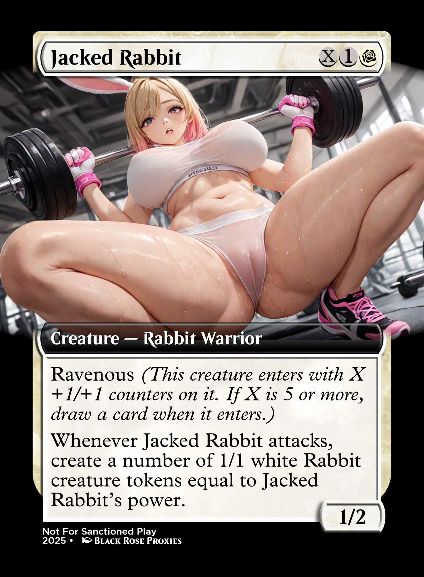 Jacked Rabbit - Various Styles - MTG Anime Proxy