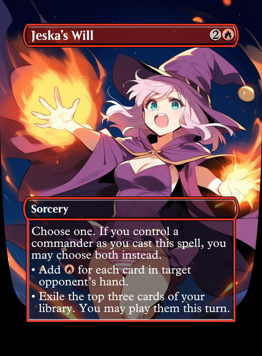 Jeska's Will - Various Styles - MTG Anime Proxy