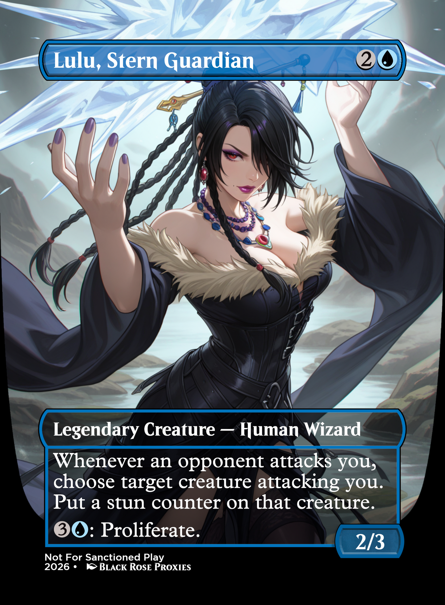 Lulu, Stern Guardian - MTG Anime Proxy