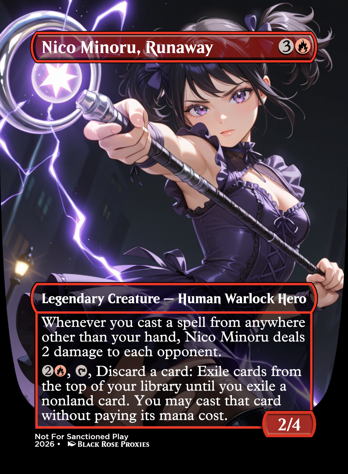 Nico Minoru, Runaway - MTG Anime Proxy