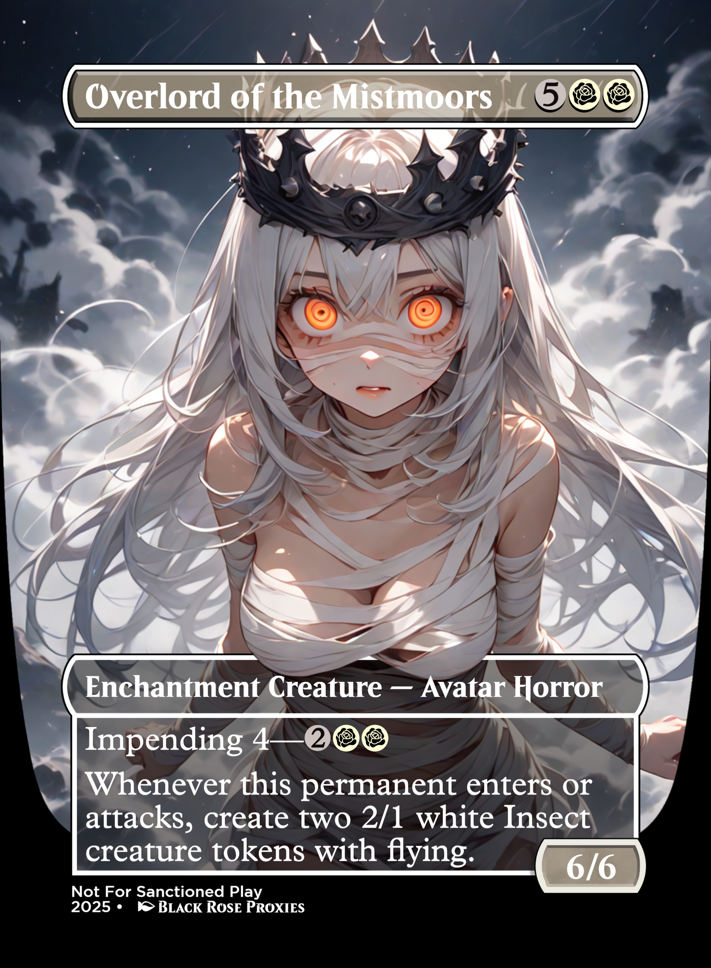Overlord of the Mistmoors - MTG Anime Proxy