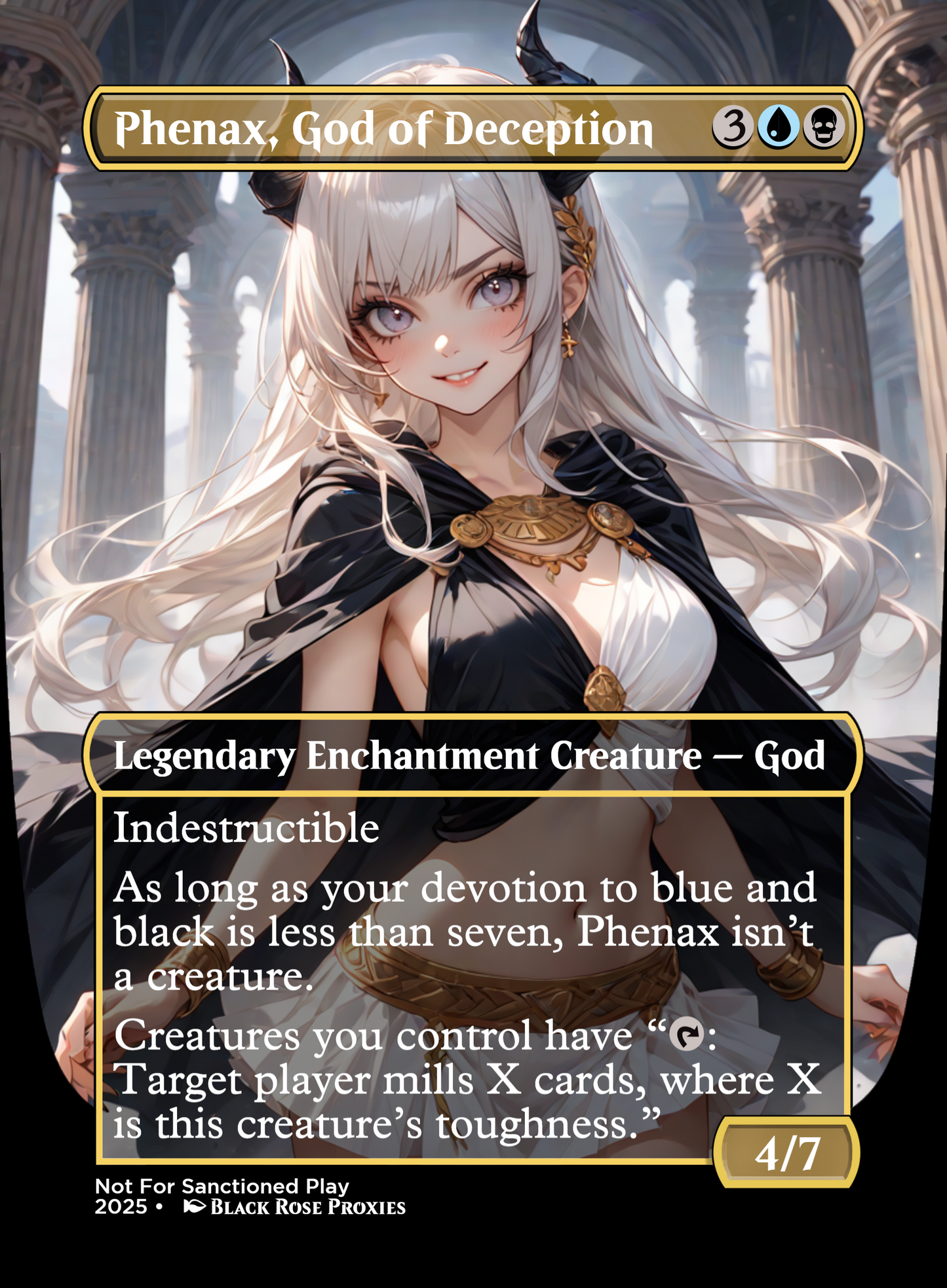 Phenax, God of Deception - MTG Anime Proxy