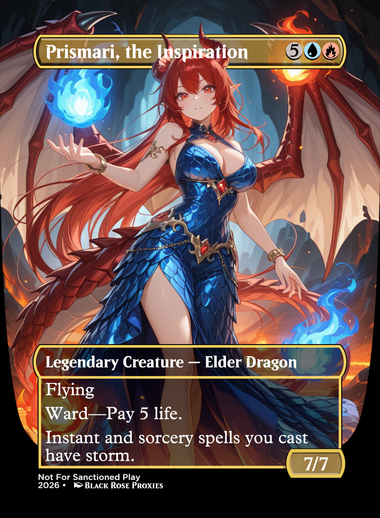 Prismari, the Inspiration - MTG Anime Proxy