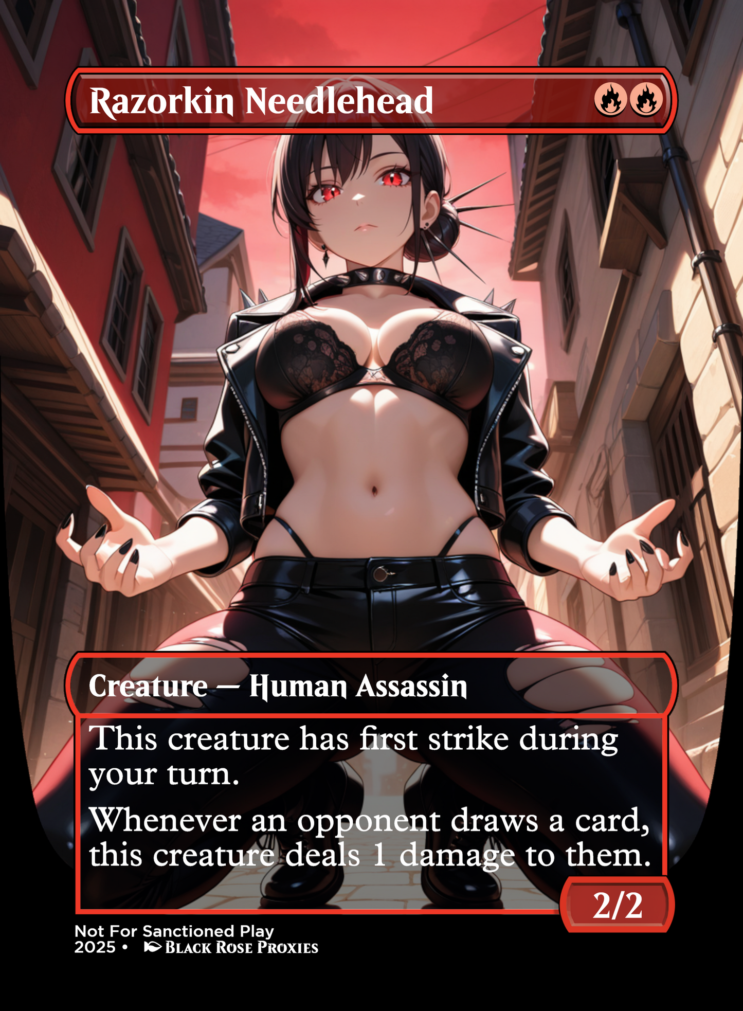 Razorkin Needlehead - MTG Anime Proxy