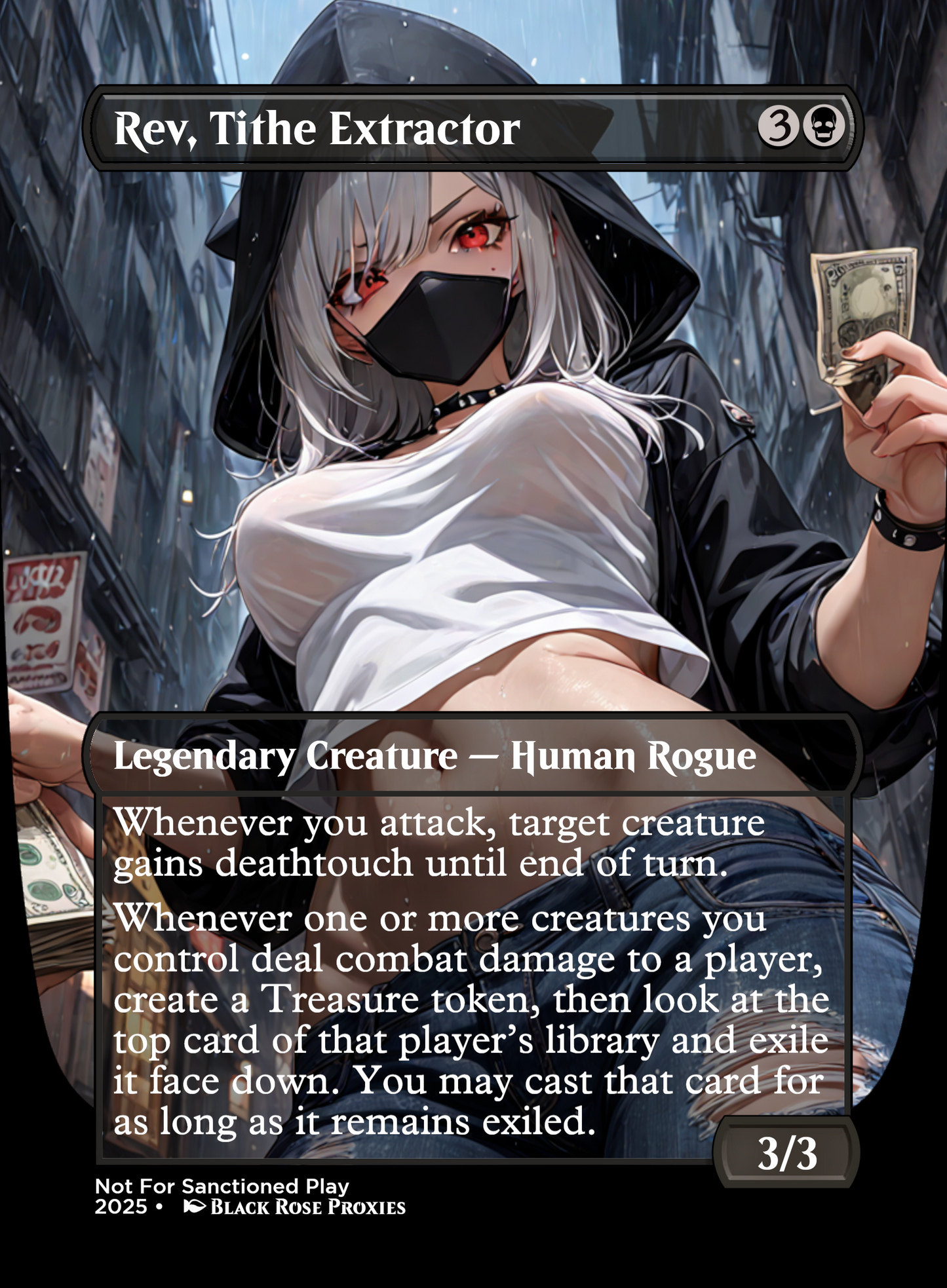 Rev, Tithe Extractor - MTG Anime Proxy