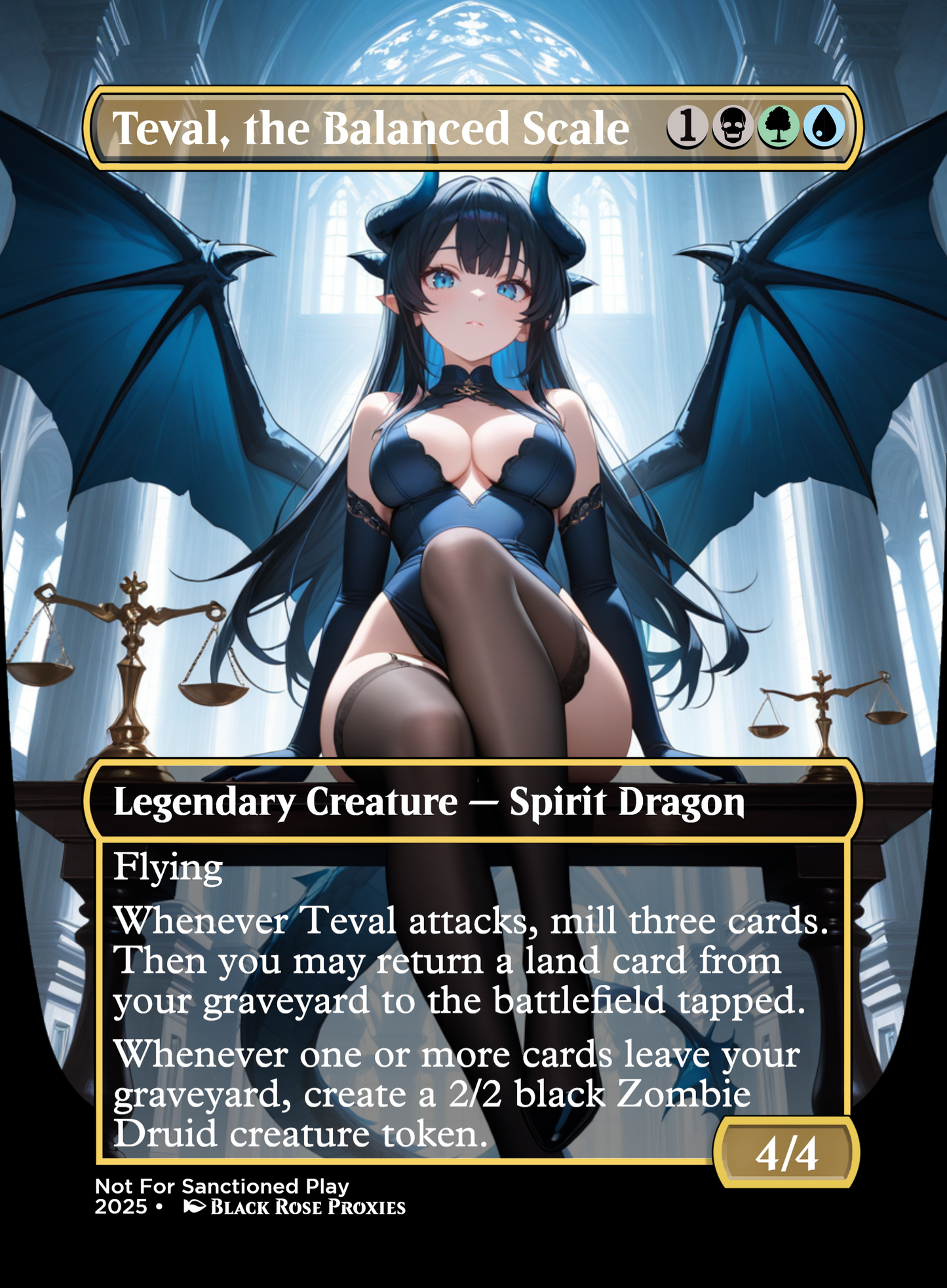 Teval, the Balanced Scale - MTG Anime Proxy