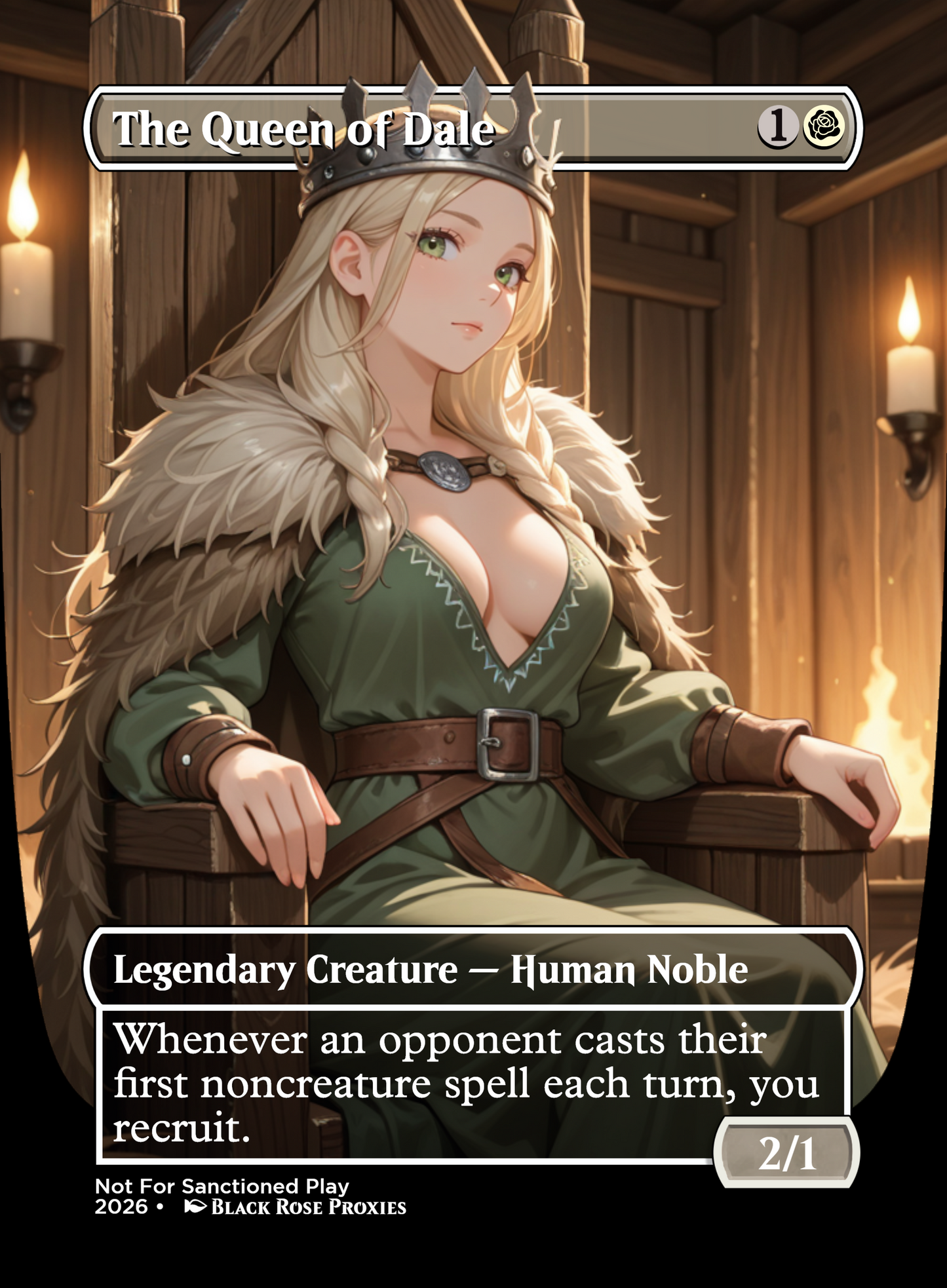 The Queen of Dale - MTG Anime Proxy