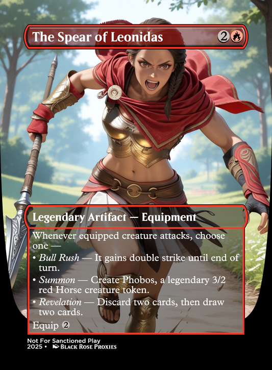Kassandra, Eagle Bearer - MTG Anime Proxy Bundle