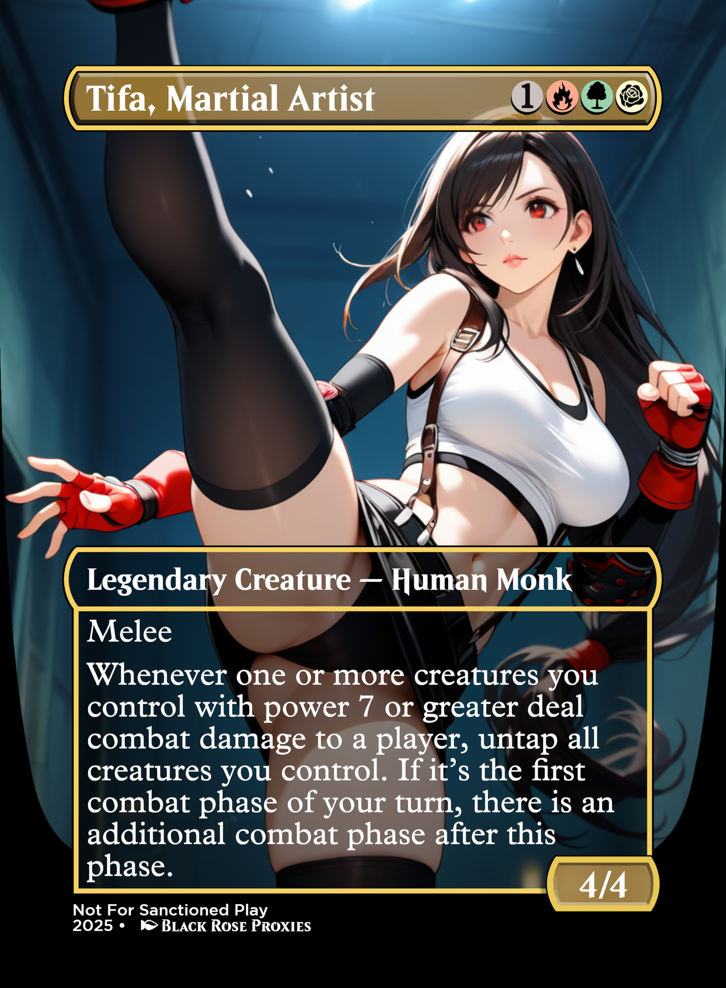 Tifa, Martial Artist - MTG Anime Proxy