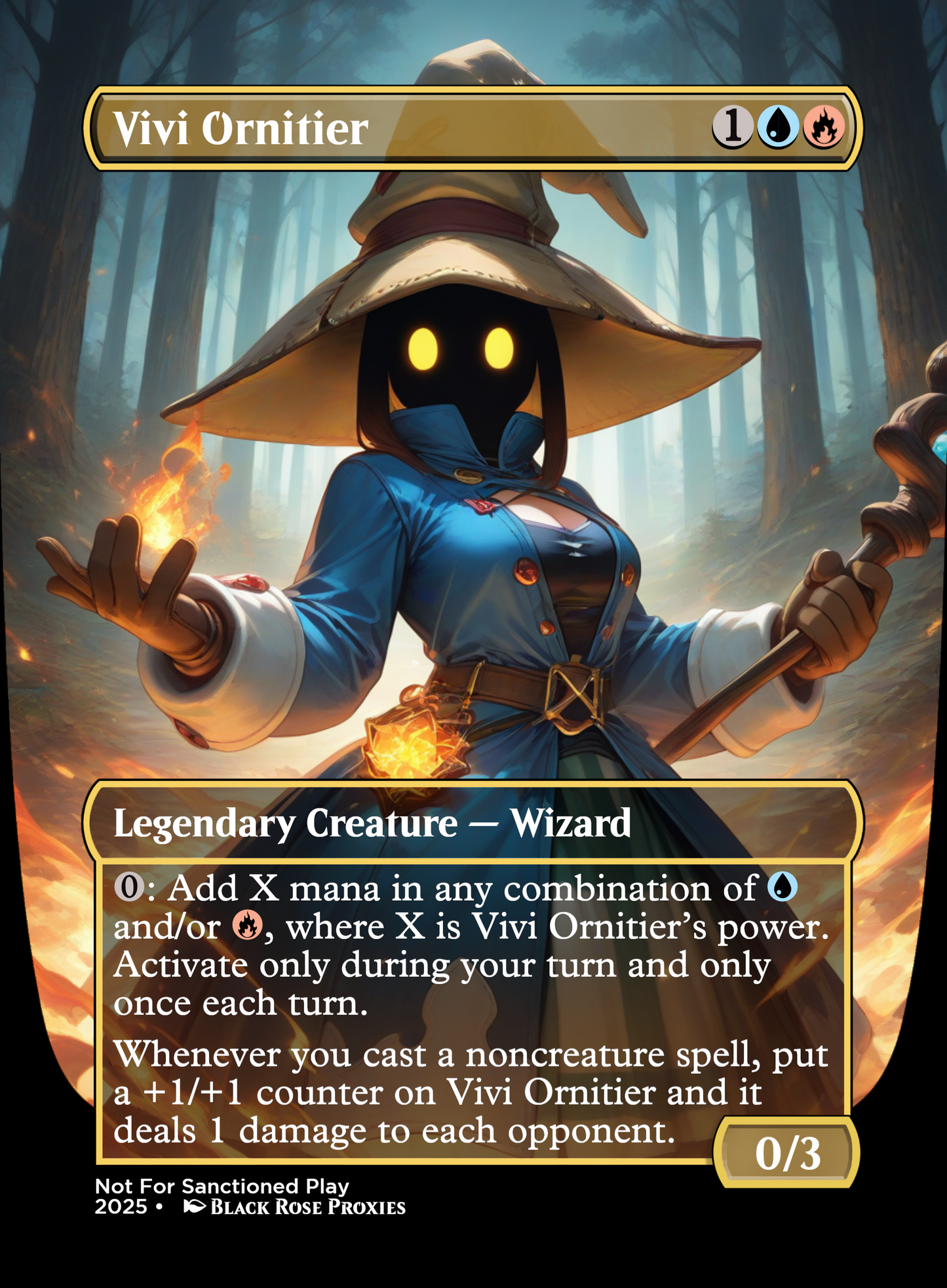Vivi Ornitier - MTG Anime Proxy