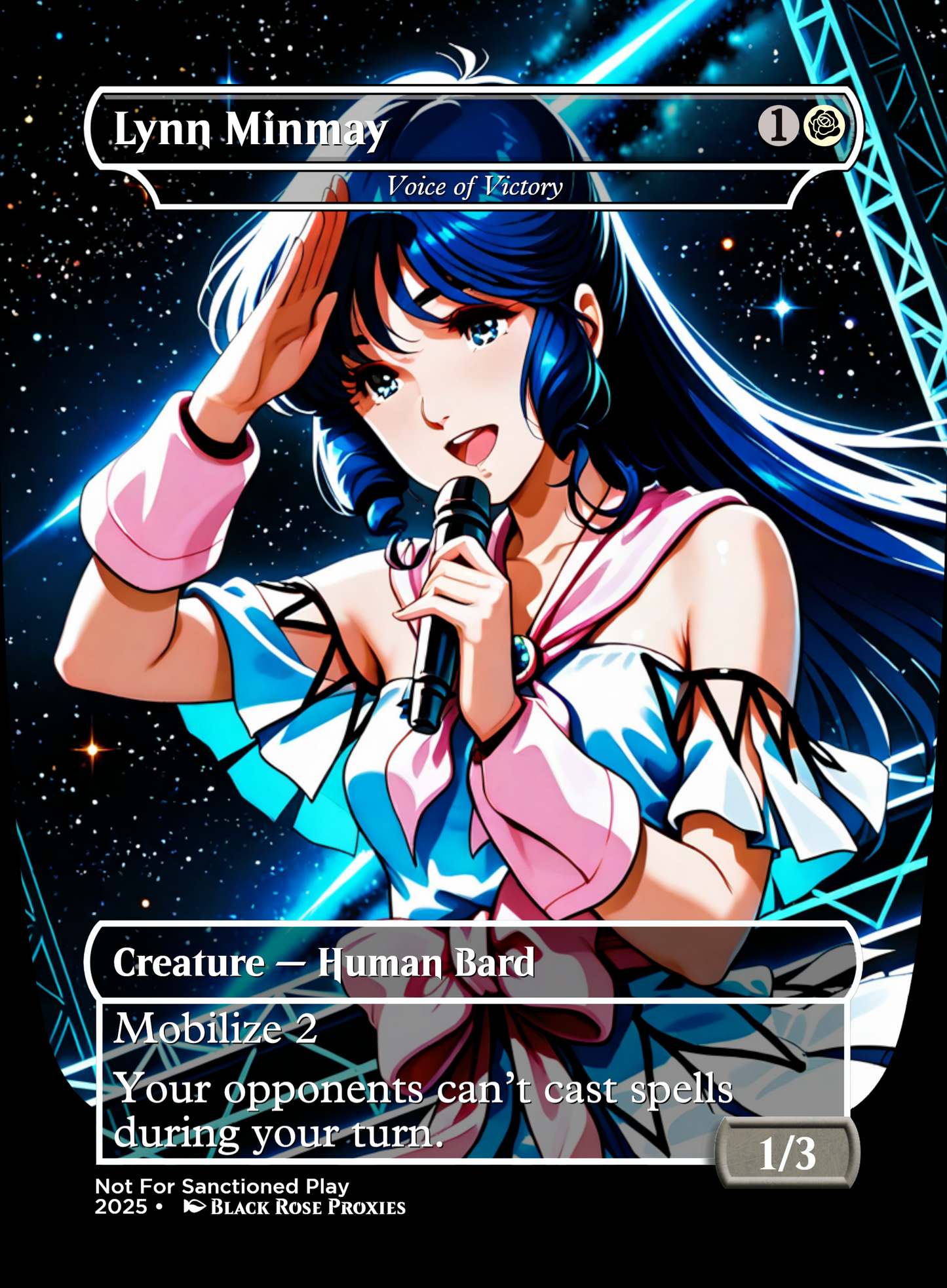 Lynn Minmay (Voice of Victory) - MTG Anime Proxy
