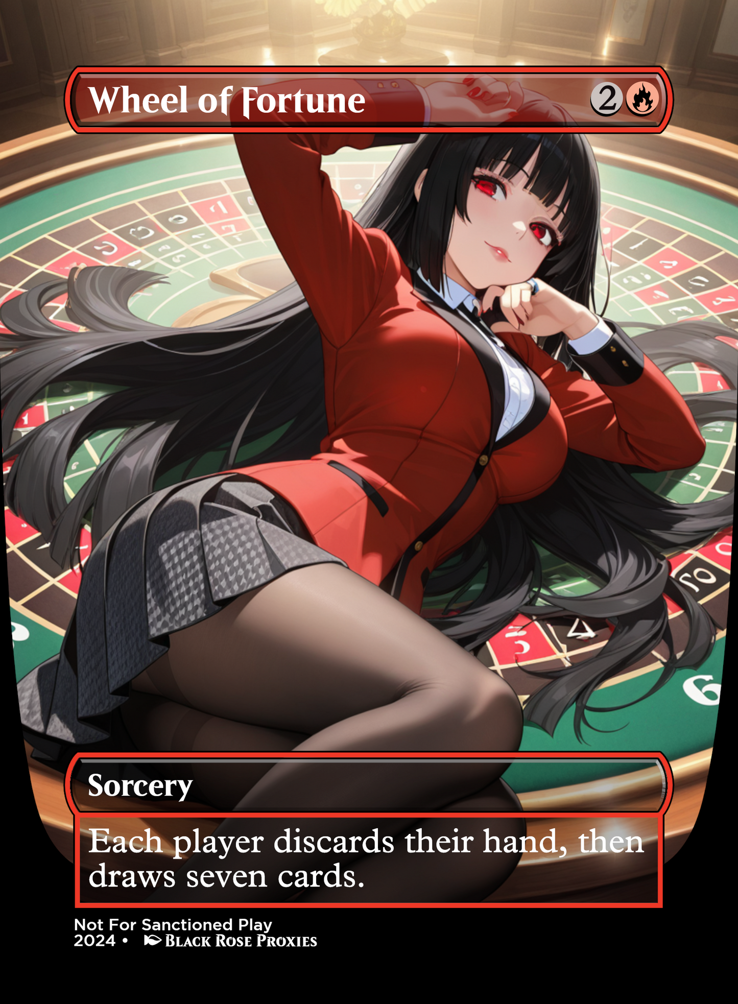 Wheel of Fortune - MTG Anime Proxy V2
