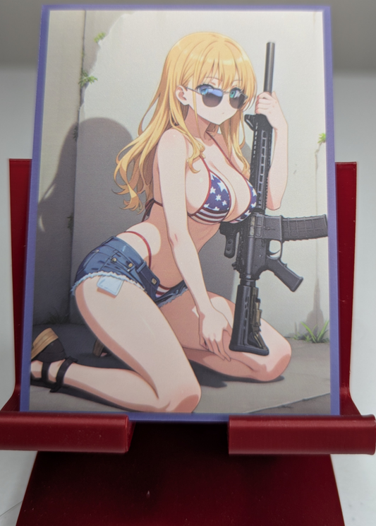 AR-15 - Anime Style Sleeves - 65 pcs - Standard Size