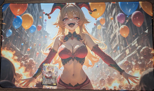 Balloons - Custom Anime Playmat - 610 x 350 mm (24 x 13.8 in)