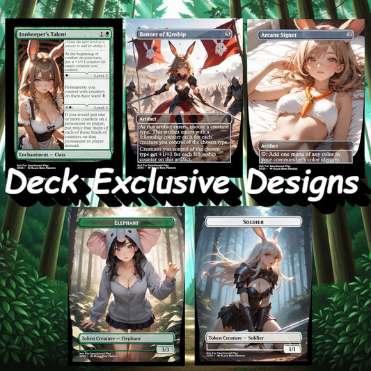 Baylen Full Custom Anime Commander Deck