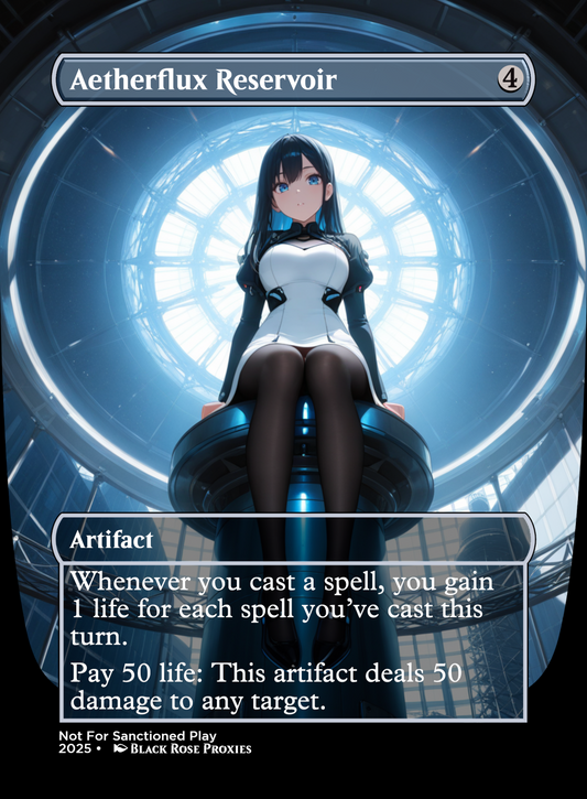 Aetherflux Reservoir - MTG Anime Proxy