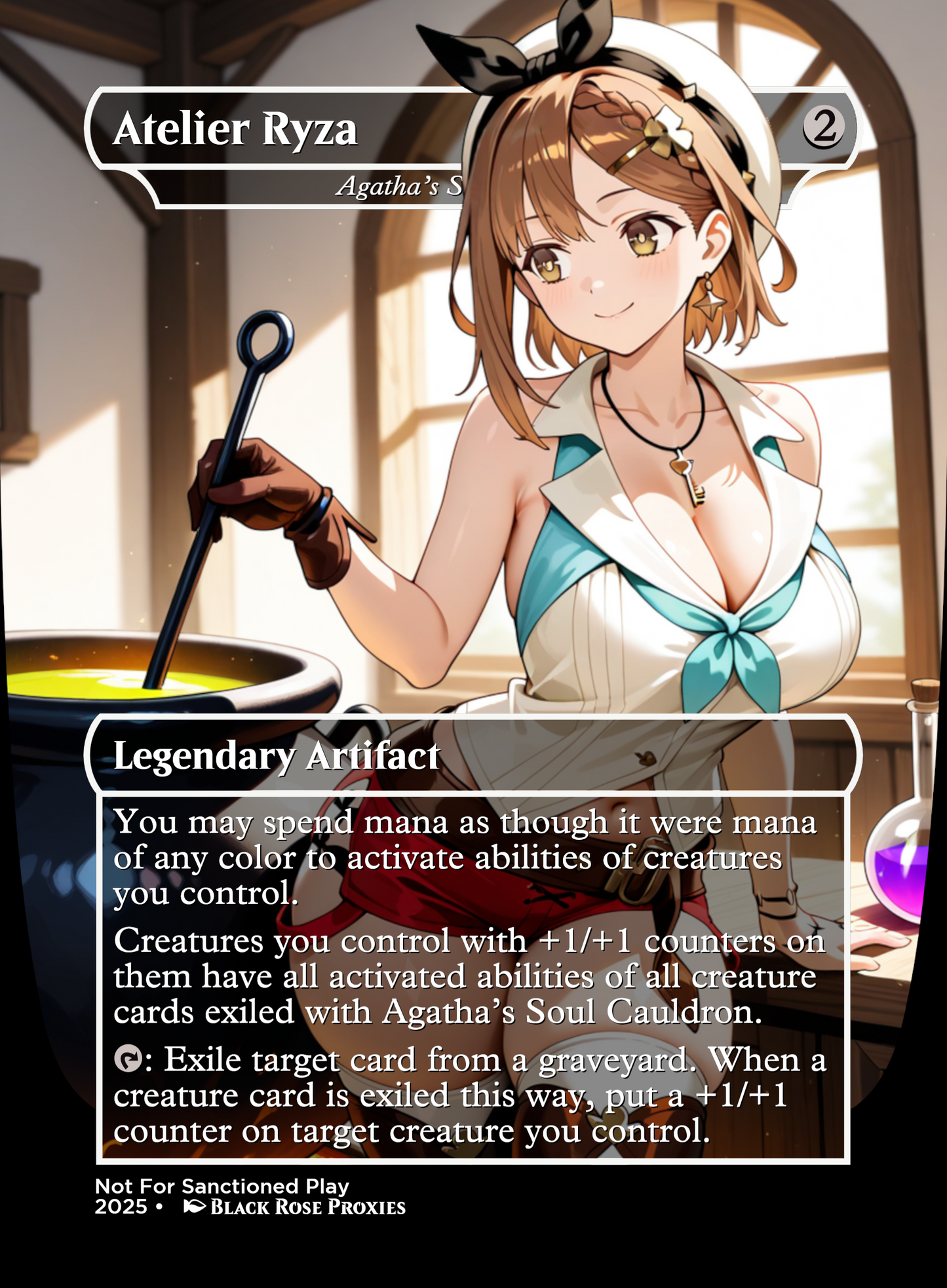 Ryza Bundle V2 (Agatha of the Vile Cauldron) - MTG Anime Proxy