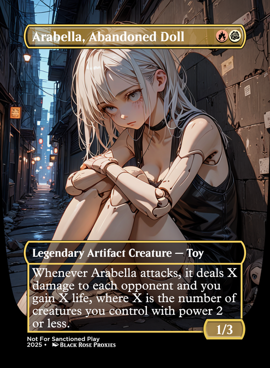 Arabella, Abandoned Doll - MTG Anime Proxy