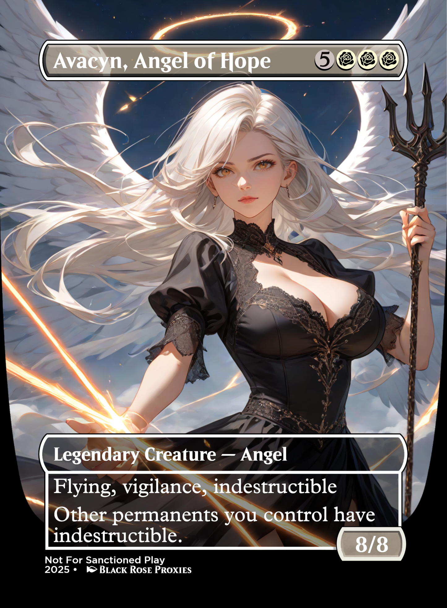 Avacyn, Angel of Hope - MTG Anime Proxy