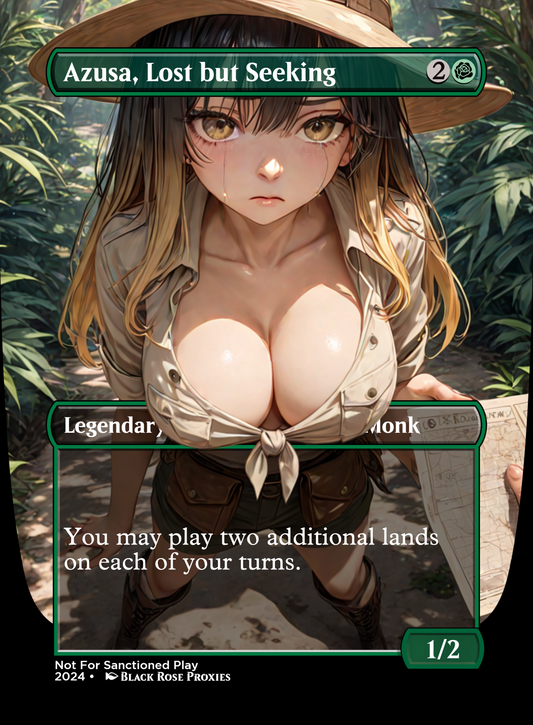 Azusa, Lost but Seeking - MTG Anime Proxy