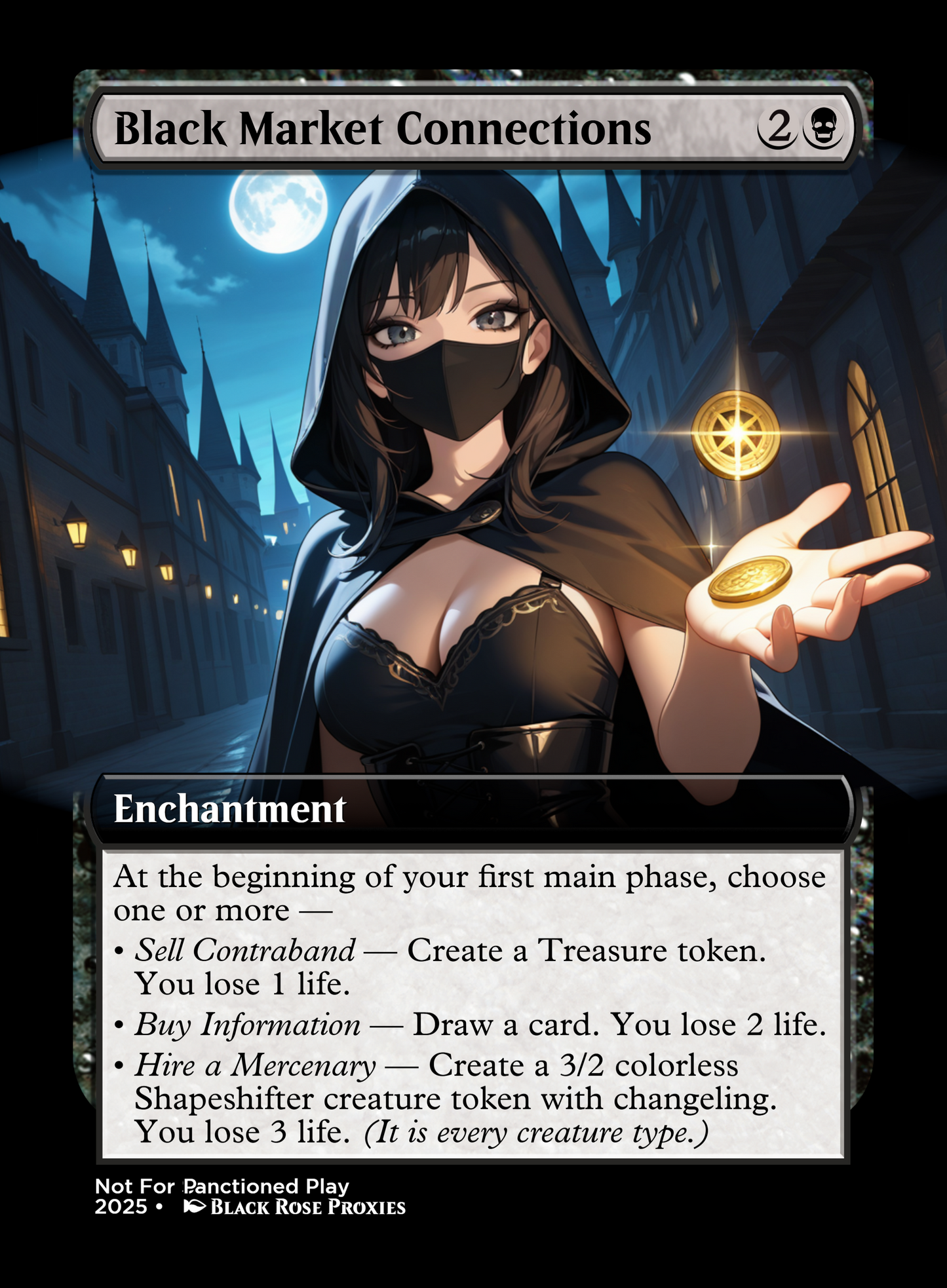 Black Market Connections - MTG Anime Proxy