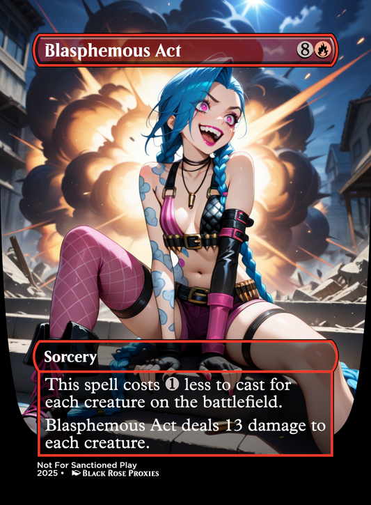 Blasphemous Act - MTG Anime Proxy