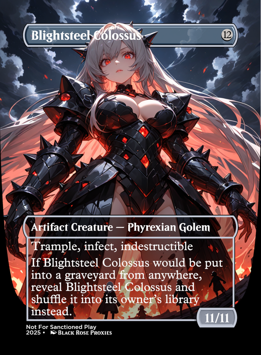 Blightsteel Colossus - MTG Anime Proxy