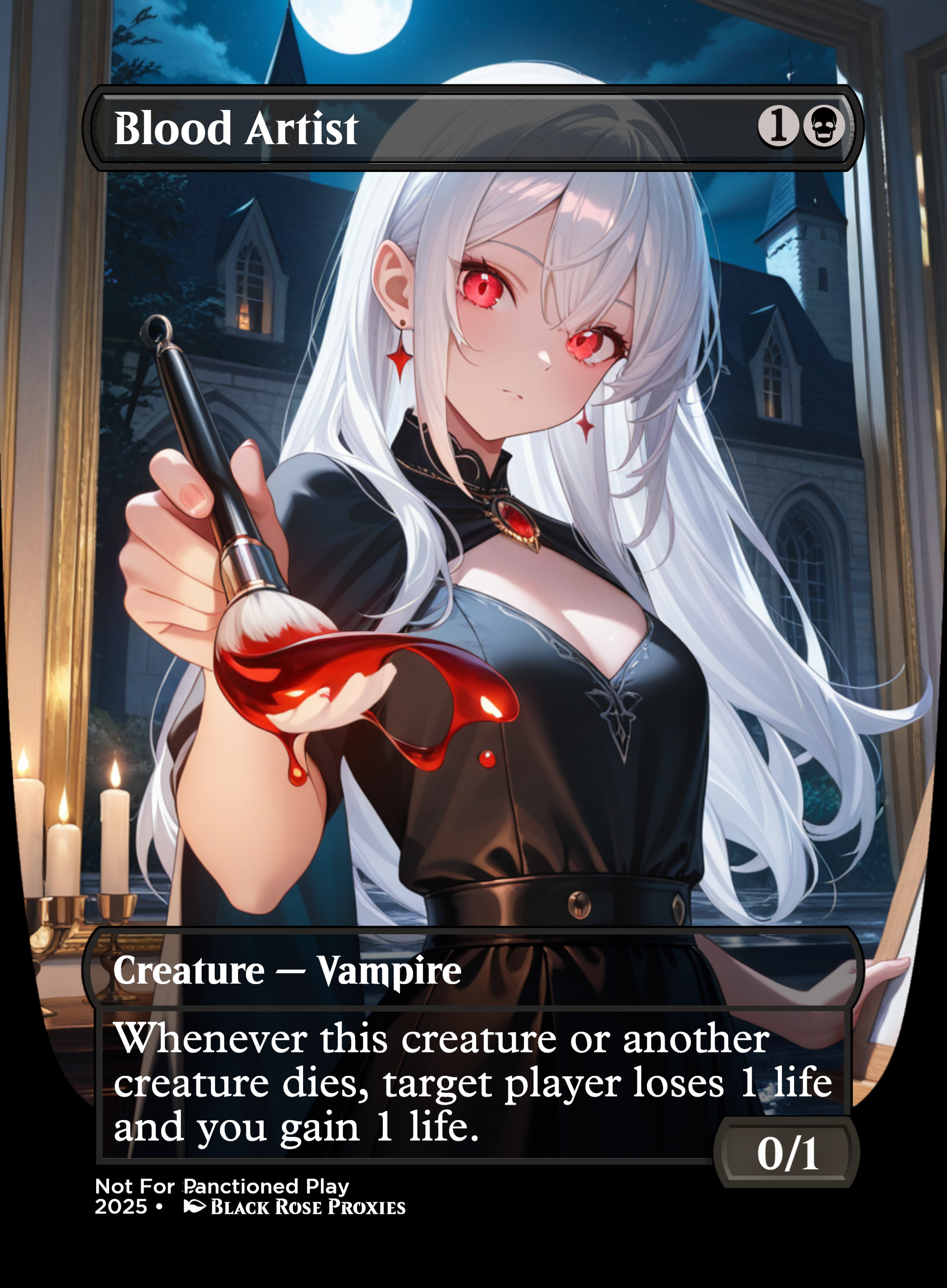 Blood Artist - MTG Anime Proxy – Black Rose Proxies