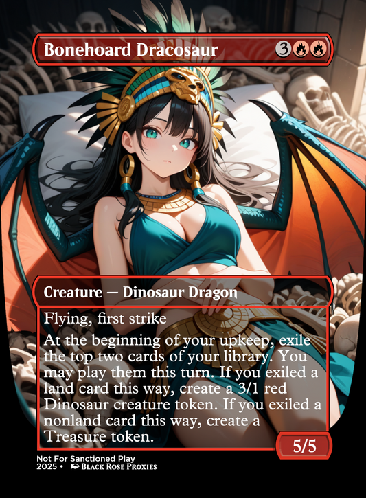 Bonehoard Dracosaur - MTG Anime Proxy