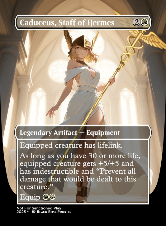 Caduceus, Staff of Hermes - MTG Anime Proxy