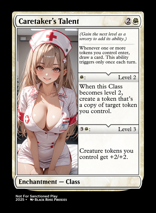 Caretaker's Talent - MTG Anime Proxy