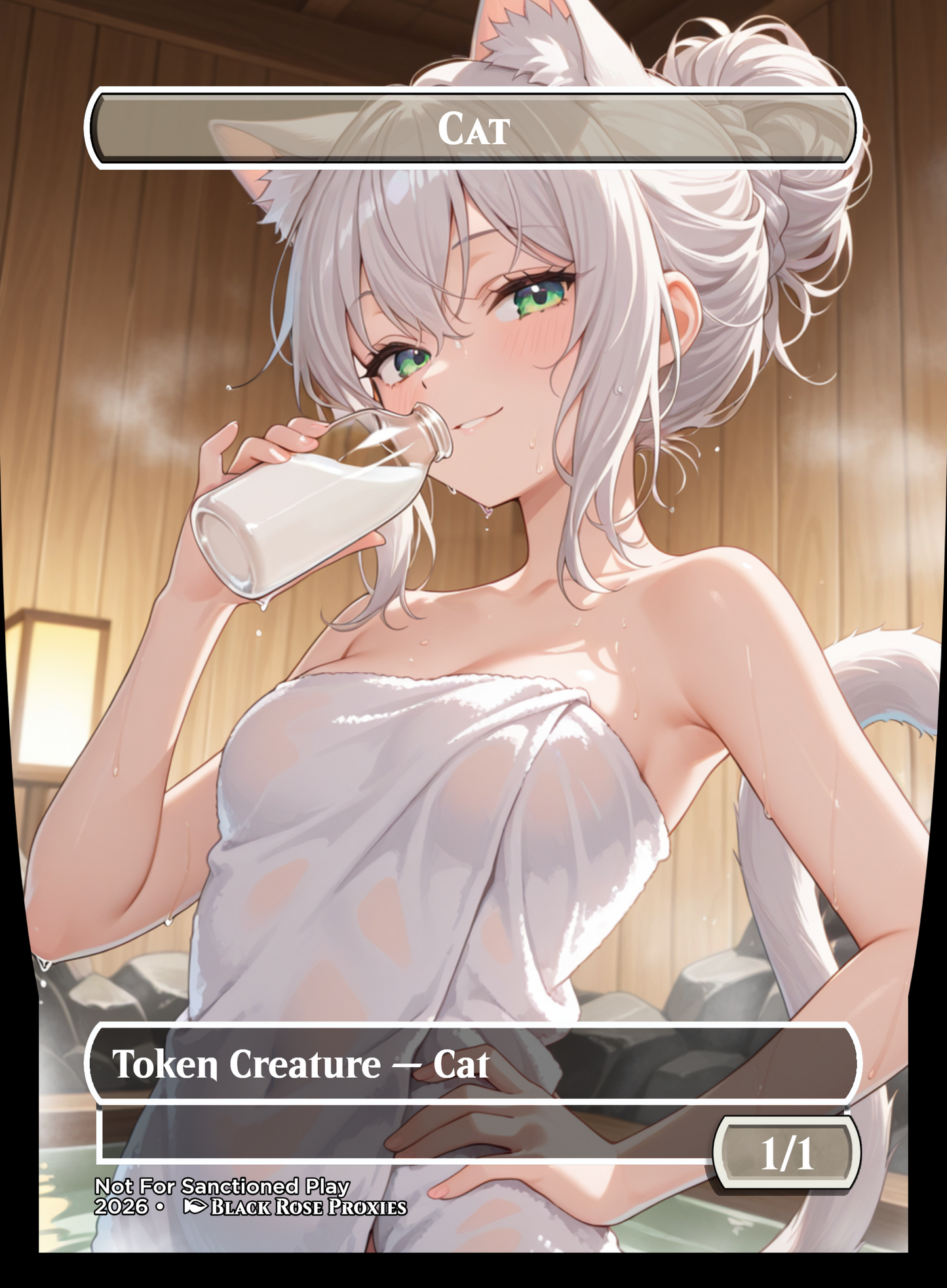 Cat Token - MTG Anime Proxy