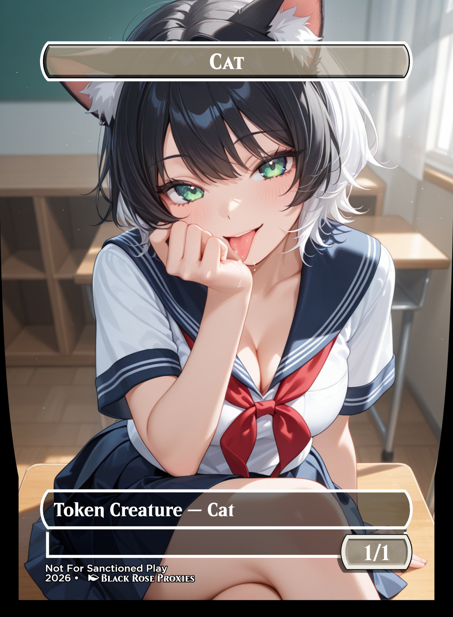 Cat Token - MTG Anime Proxy