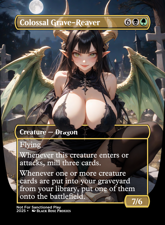 Colossal Grave-Reaver - MTG Anime Proxy