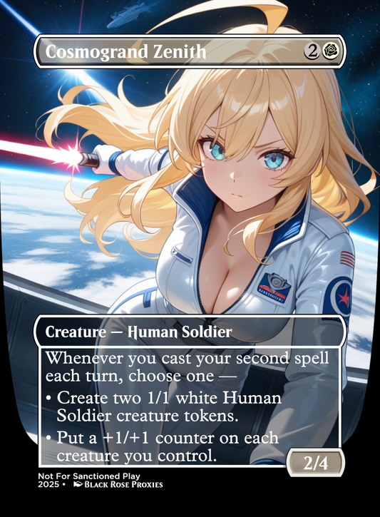 Cosmogrand Zenith - MTG Anime Proxy