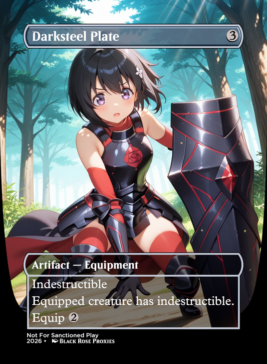 Darksteel Plate - MTG Anime Proxy