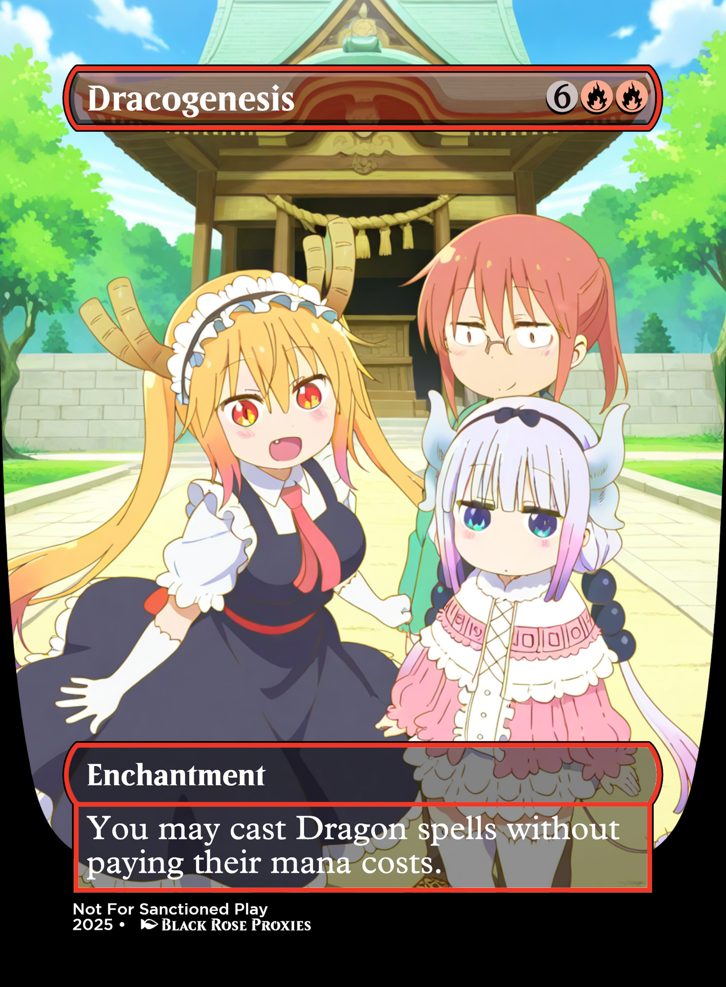 Dracogenesis - Kobayashi Version - MTG Anime Proxy